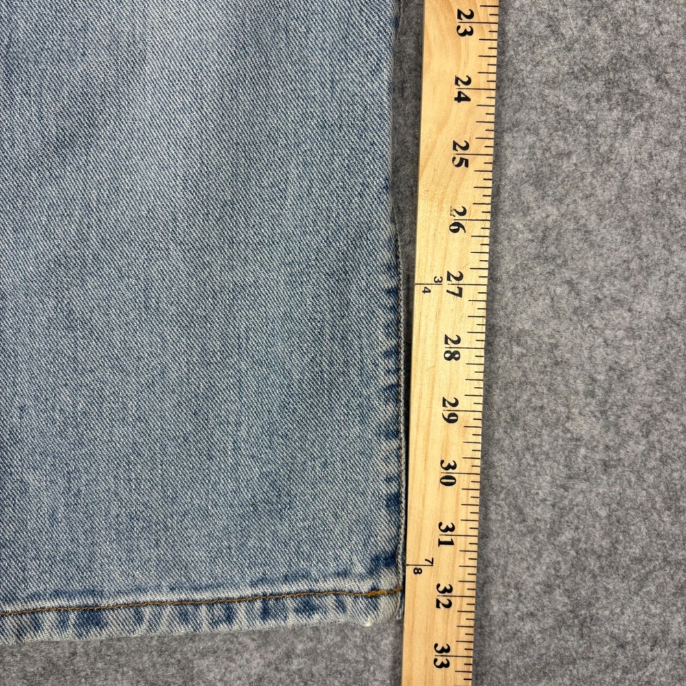 Vintage Calvin Klein Jeans Womens 13 Light Wash Straight Leg High Rise Blue USA - Picture 5 of 7